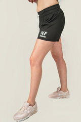 Never Fail Womens Black Shorts